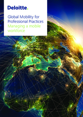 Global Mobility for Professional Practices: Managing a mobile workforce